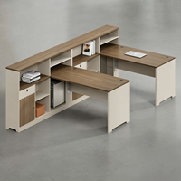 Poste de travail modulaire moderne et écologique avec cloison de séparation et chaise, idéal pour les écoles et les bureaux