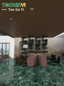 Piastrelle per pavimenti in marmo <span class=keywords><strong>nero</strong></span> moderno 800x800 antiscivolo per alberghi ville clubhouse Foshan Guangdong Design fabbrica all'ingrosso - Product Image 5