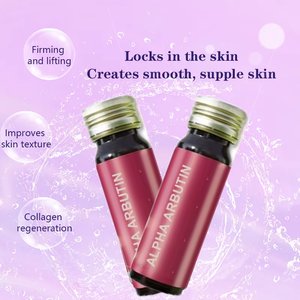 مشروب الكولاجين السائل بدرجة مستحضرات التجميل مع ألفا أربوتين ومستخلص نبات عنب الدب لتفتيح البشرة، يدعم الألفا أربوتين الطبيعي - Product Image 3