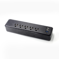 Multiprise pratique à usage domestique haute puissance multi-prises chargeur USB de table prise de courant de bureau de bureau