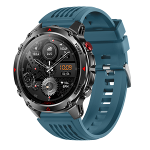 Reloj Inteligente HT37 con Pantalla <span class=keywords><strong>de</strong></span> 1.46 Pulgadas, Brújula, Linterna, GPS, Deportes al Aire Libre, Resistente al Agua IP68, Carga Magnética <span class=keywords><strong>de</strong></span> 5-7 Días - Product Image 5