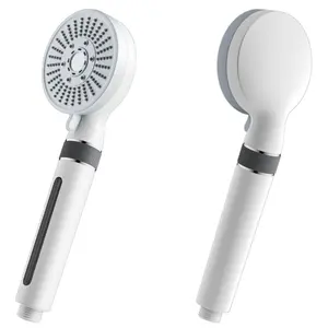 Micro Bubble Switch Beauty Skin Plastic Shower Head Chlorine and Harmful Substances Remove Water Saving PP Cotton Filter