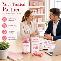 Gummies éclaircissantes à marque privée OEM, suppléments de collagène et L-Glutathion, Gummies de collagène et L-Glutathion