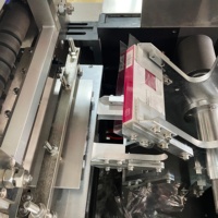 HAOYUAN HY-210 Machine d'emballage automatique électrique de haute qualité pour boîtes de parfum et cellophane, 50 pièces/min, avec pompe alimentaire