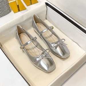 Scarpe Rosse <span class=keywords><strong>da</strong></span> Donna Personalizzate in Tessuto, Mocassini Marroni Vintage, Scarpe Basse in Tessuto Verniciato Stile Mary Jane - Product Image 2