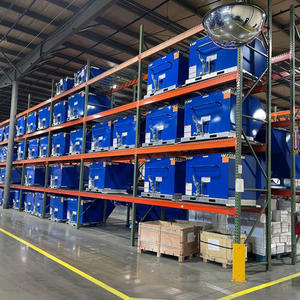 Étagères en treillis métallique pour entrepôts, garages, palettes lourdes, en acier métallique - Product Image 4