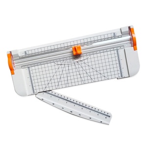 Taglierina Portatile <span class=keywords><strong>A4</strong></span> Fai-da-te, Mini Taglierina per Carta in Plastica Sicura da 12 Pollici, Alta Efficienza, Taglio 0,1mm, per Ufficio, Scuola, Documenti, Foto - Product Image 2