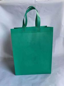 Sac de courses en tissu non tissé écologique laminé, réutilisable, avec logo personnalisé, pliable, idéal pour les cadeaux (vente en gros) - Product Image 4