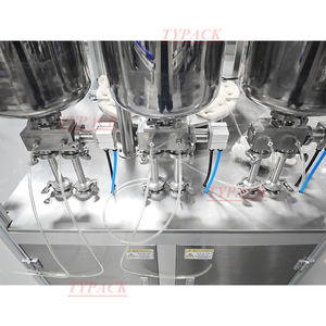 Mesin pengisi alas bedak otomatis multifungsi, krim CC alas bedak Primer 3 warna untuk kosmetik - Product Image 6