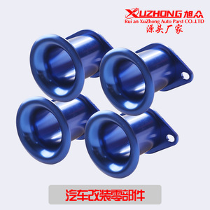 อะแดปเตอร์เชื่อมท่อไอเสีย Xuzhong ขนาดปากเข้า 43.6 มม. ผลิตจากอลูมิเนียมอัลลอย สีม่วง สำหรับรถยนต์โตโยต้า โคโรลล่า AE86 - Product Image 4