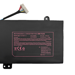 Wholesale PA70BAT-4 66Wh Laptop <b>Battery</b> Replacement for Clevo G97E G99E X7855 CBA7S04 PA70HS Notebook <b>Battery</b> - Product Image 2
