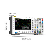 FNIRSI 10fourteen digital storage oscilloscope 100MHz dual channel oscilloscope signal generator