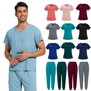42025 ropa de traje quirúrgico a granel al por mayor para hombres ropa barata hombres usan ropa superior y abajo uniformes - Product Image 1