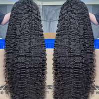 Peluca de Cabello Humano 180% Ondulado Natural 3x4 con Encaje Frontal, Cabello Virgen Remy Vietnamita con Cutícula Alineada, Peluca Frontal HD de Encaje para Proveedores