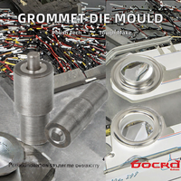 Matrice de découpe électrique pour œillets métalliques - Matériau en acier pour machine de polissage et galvanoplastie pour chaussures et sacs