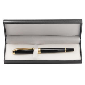 Juego de Bolígrafos de Gel de Lujo Personalizados, Metal Negro de Primera Calidad con Logotipo Personalizado para Regalo - Product Image 2