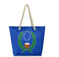 Sac fourre-tout avec drapeau de Trinité-et-Tobago, grande capacité, durable, imperméable, sac à bandoulière polyvalent pour le travail, les voyages, la plage