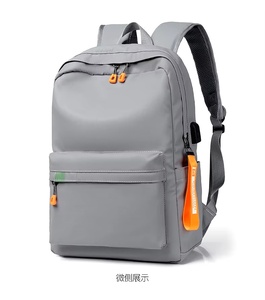 Mochila Oxford unisex de gran capacidad personalizada al por mayor con forro de poliéster impermeable USB para viajes escolares por adolescentes - Product Image 2