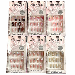 12 unids/set prensa <span class=keywords><strong>de</strong></span> almendras en las <span class=keywords><strong>uñas</strong></span> hechas a mano acrílico Premium puntas <span class=keywords><strong>de</strong></span> <span class=keywords><strong>uñas</strong></span> <span class=keywords><strong>con</strong></span> diseño <span class=keywords><strong>de</strong></span> perlas <span class=keywords><strong>de</strong></span> <span class=keywords><strong>flores</strong></span> para mujeres y niñas verano uso diario - Product Image 2