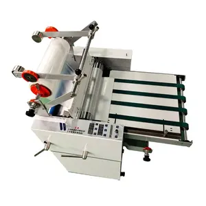 241 Film Photo Laminating Machine With Product Hot Laminator Four Rollers Heating Sealing Width Paper