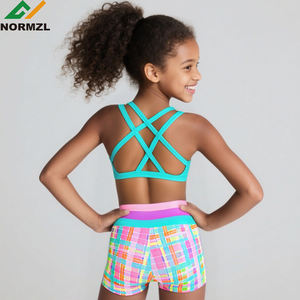 Top sportivo reggiseno sportivo per ragazze di alta qualità con blocchi di colore di alta qualità - Product Image 2