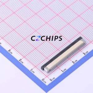 FPC-0.5AS-60PWBH20 FFC/FPC Connector SMD,P=0.5mm Connector Drawer Type Top Contact 60P 0.5mm - Product Image 2