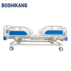 Lit d'hôpital manuel d'alimentation d'usine lit de soins infirmiers électrique à fonction unique avec ABS et acier/<span class=keywords><strong>meubles</strong></span> de civière en matériau métallique - Product Image 4
