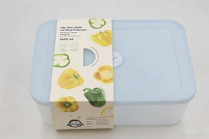 Caja de Alimentos Congelados de Hokkaido, Contenedor de Empaque con Tapa Hermética, Apto para Microondas y Congelador - Product Image 6
