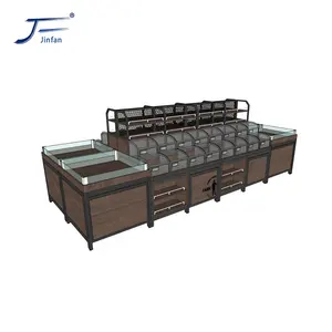Customized Supermarket store loose packed food candy chocolate sweet dry goods display rack