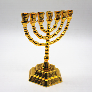 Еврейские подсвечники Menorah, подсвечники для религии, канделябры, ханукки, подсвечники с 7 отверстиями - Product Image 3