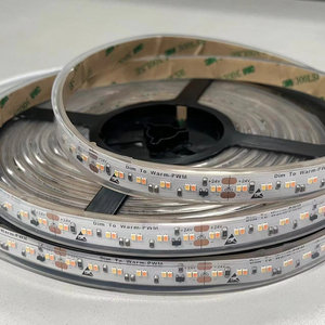PWM ไฟ LED แบบอุ่น2216 240LEDs/M 20W 1800K-3000K <span class=keywords><strong>DTW</strong></span> CRI90 IP67เทป LED - Product Image 1