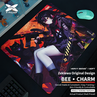 Tapis de souris de jeu Esports X-Raypad Bee2 4mm en polyuréthane alvéolé, surface stable, contrôle de la vitesse de déplacement, double version