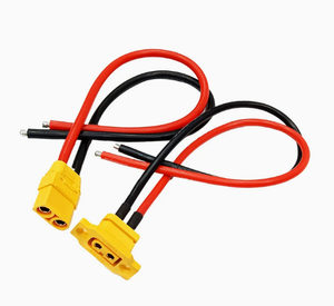 Conector de Carregador de Bateria de 2 Pinos XT30 XT60 XT90 com Cabo de Silicone e Conectores Macho e Fêmea - Product Image 4