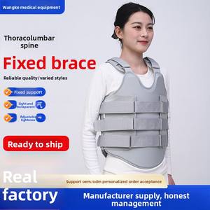 Attelle thoracolombaire médicale pour <span class=keywords><strong>fracture</strong></span> par compression, soutien postopératoire lombaire, rééducation, respirante et durable - Product Image 3