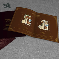 Service d'impression de prospectus publicitaires commerciaux personnalisés A4 A5 A6, flyers publicitaires pour entreprises, brochures pliées en Z, livrets accordéons