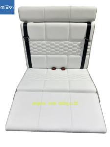 Asiento Giratorio de <span class=keywords><strong>2</strong></span> <span class=keywords><strong>Plazas</strong></span> para Convertir en Cama para Caravana/RV/Camper/Autocaravana/Remolque de Viaje - Product Image 6