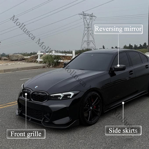 สเกิร์ตข้างคาร์บอนไฟเบอร์แท้ สำหรับรถ BMW ซีรีส์ 3 รุ่น G20 ล่าสุด - Product Image 2