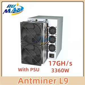 New antminer L9 16G Bitcoins Thợ Mỏ Bitamin Asic Thuật Toán Asic Crypto Khai Thác Mỏ Với Cung Cấp Điện Bao Gồm Ví Whatsminer Tin tưởng - Product Image 3