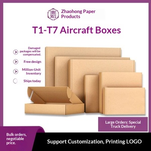 Wholesale Hard Brown Corrugated Mailer <b>Boxes</b> for Ecommerce Shipping Rectangular - Product Image 3