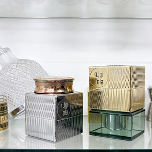 Custom Stainless Steel Perfume Lamp <b>Car</b> Incense Burner & <b>Diffuser</b> Gold Silver Square Shape Aroma <b>Diffuser</b> Box - Product Image 1