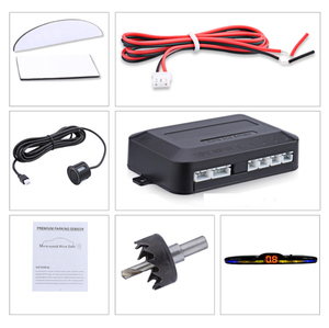 เซ็นเซอร์4/6/8เซ็นเซอร์ช่วยจอดรถเซ็นเซอร์ด้านหลังและด้านหน้าระบบเตือนการถอยหลังรถเรดาร์ช่วยในการจอดรถได้รับความนิยมในประเทศไทย - Product Image 5