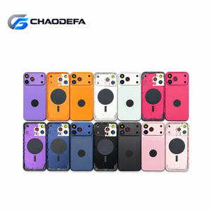 Kit de conversion DIY pour iPhone 15 Pro Max, mise à niveau vers 18 Pro Max, verre arrière, cadre métallique, assemblage complet avec petites pièces - Product Image 5