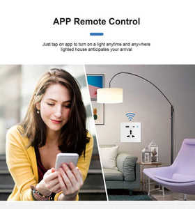 Glomarket Wifi Tuya Thông Minh Ổ Cắm Điện Tường Phổ USB Loại-C 70W Nhanh Chóng Sạc Điện Ổ Cắm Cắm - Product Image 4