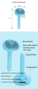 Nuovo Pettine Elettrico Spray per la Toelettatura, Pulizia e Taglio del Pelo di Cani e Gatti - Product Image 6