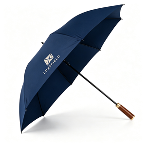 Factory Direct 68 Inch Golf <b>Umbrella</b> With Custom Printed Logo Fiberglass Frame <b>Windproof</b> <b>Umbrella</b> For Corporate Gift Distributor - Product Image 1