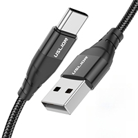 Câble Type-C vers Micro USB 0,3M 1M 2M 3M, charge rapide 5A pour téléphones Android et imprimantes