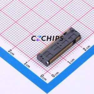 SM3ZS067U310AMR1200 Gold Finger Connector SMD,P=0.5mm,Horizontal Mount Connector 0.5mm 67P Horizontal Mount Copper Alloy - Product Image 2