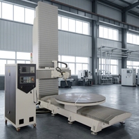 Fresadora CNC Vertical de 5 Ejes para Modelos de Aviones, Máquina de Fresado Vertical de 5 Ejes para Moldes de Aspas de Turbinas Eólicas