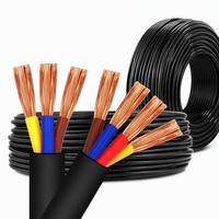 Câble de coffret de commande à âme en cuivre massif avec isolation XLPE pour la conductivité électrique industrielle