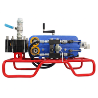 Fiber Optic Production Machine Blue Industrial Equipment with Manual Handle and Hydraulic Components